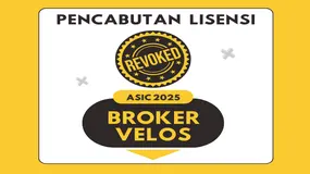 Aktivitas Trading "Membeku" di 2025?! ASIC Cabut Lisensi Broker Forex CFD Velos Global Markets