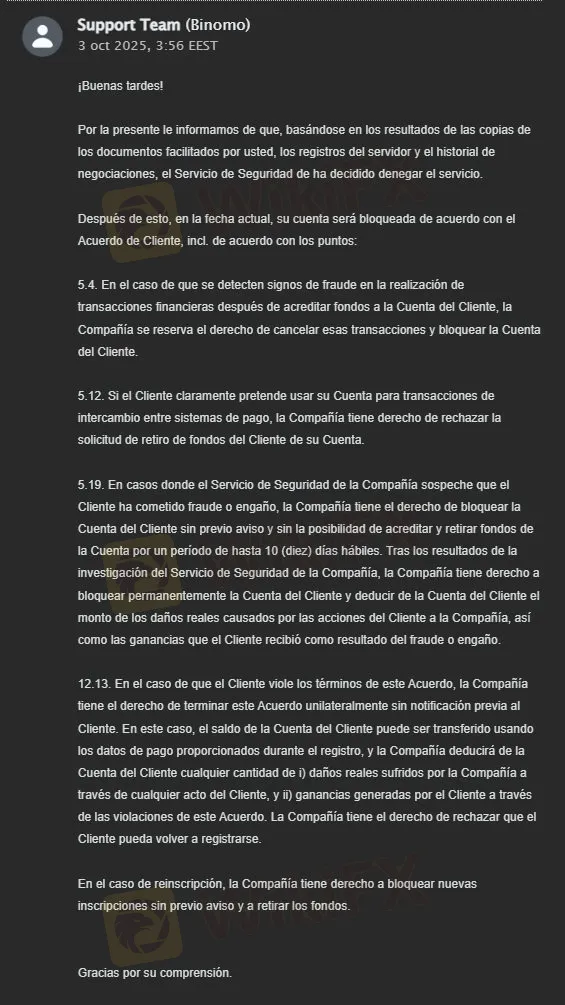 fraude Binomo
