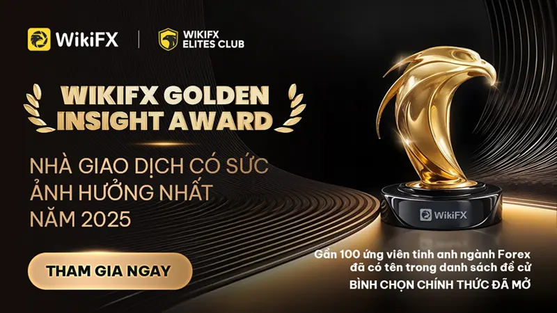 WikiFX chính thức mở bình chọn Giải thưởng Golden Insight Award 2025