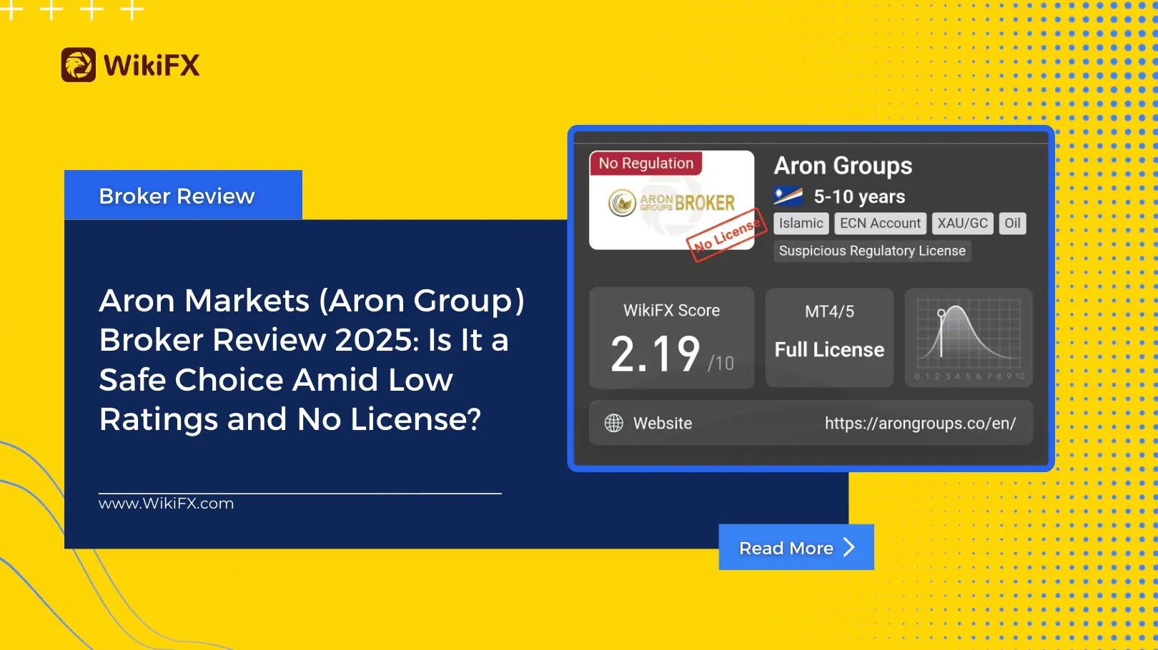Aron Markets (Aron Group) Broker Review 2025: Is It a Safe Choice Amid Low Ratings and No License?