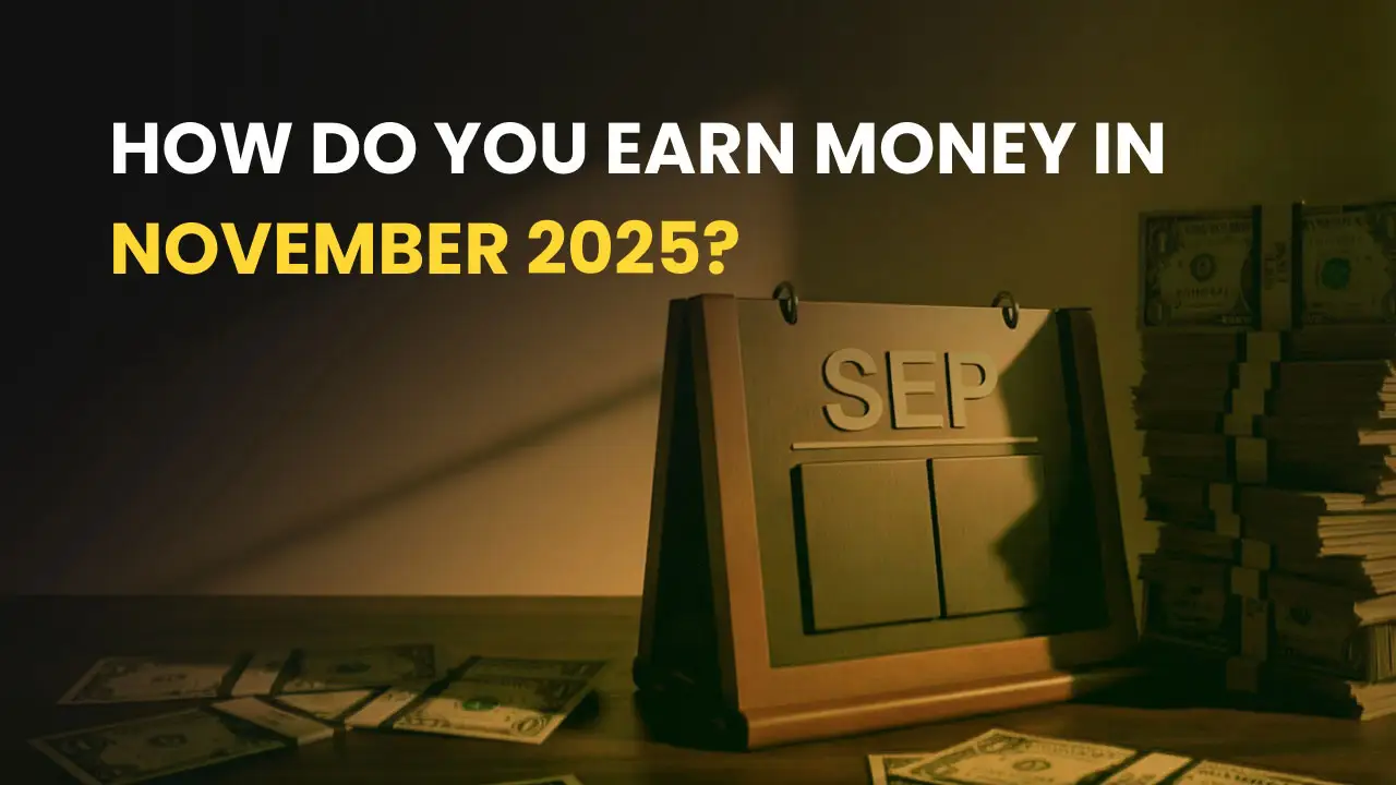 How Do You Earn Money in November 2025?