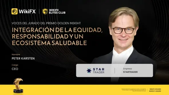 Voces del jurado del premio Golden Insight | Peter Karsten, CEO de STARTRADER