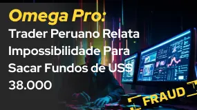 Omega Pro: Trader Peruano Relata Impossibilidade Para Sacar Fundos de US$ 38.000