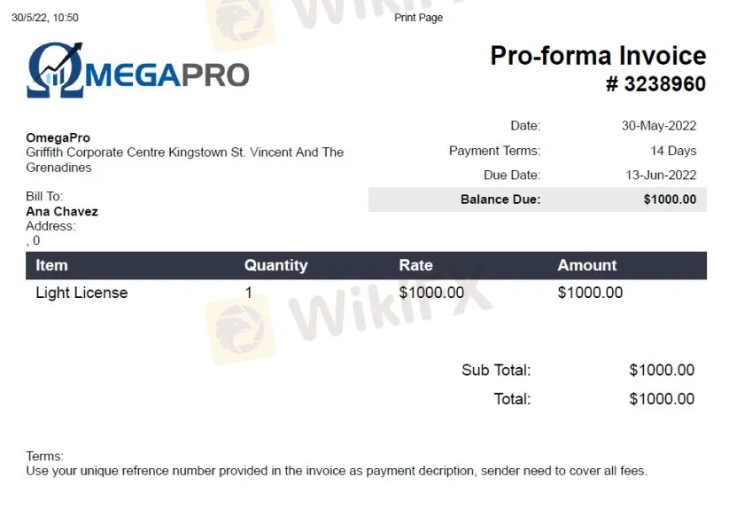 OmegaPro estafa OmegaPro estafa