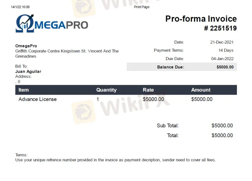 OmegaPro estafa OmegaPro estafa