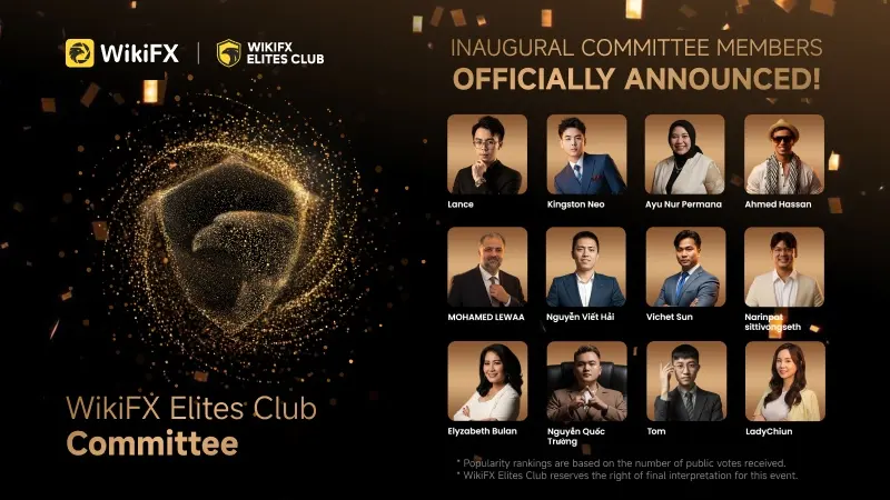 WikiFX Elites Club Committee Concludes Voting! Inaugural Lineup Officially Announced