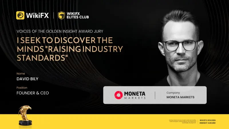 Voices of the Golden Insight Award Jury | David Bily, Founder and CEO of Moneta Markets