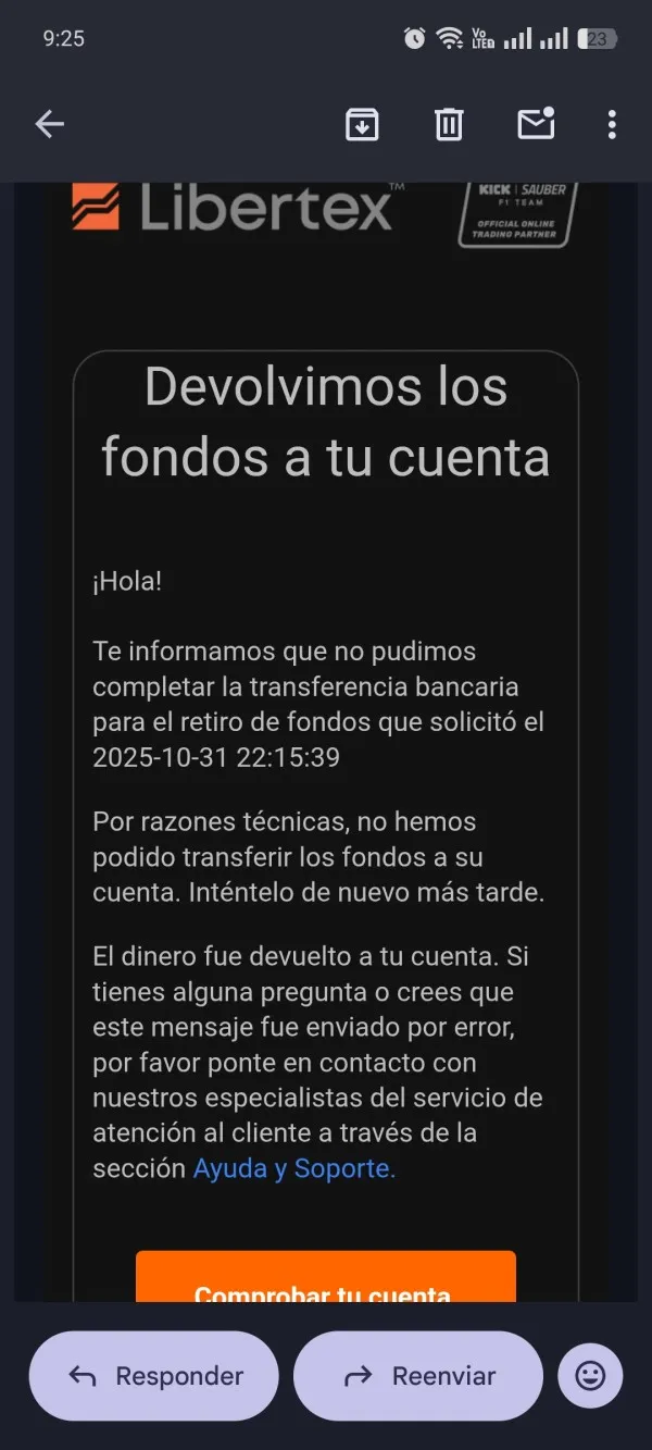 estafa Libertex estafa Libertex