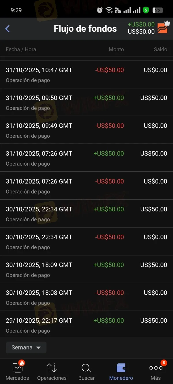 Libertex retiro fallido