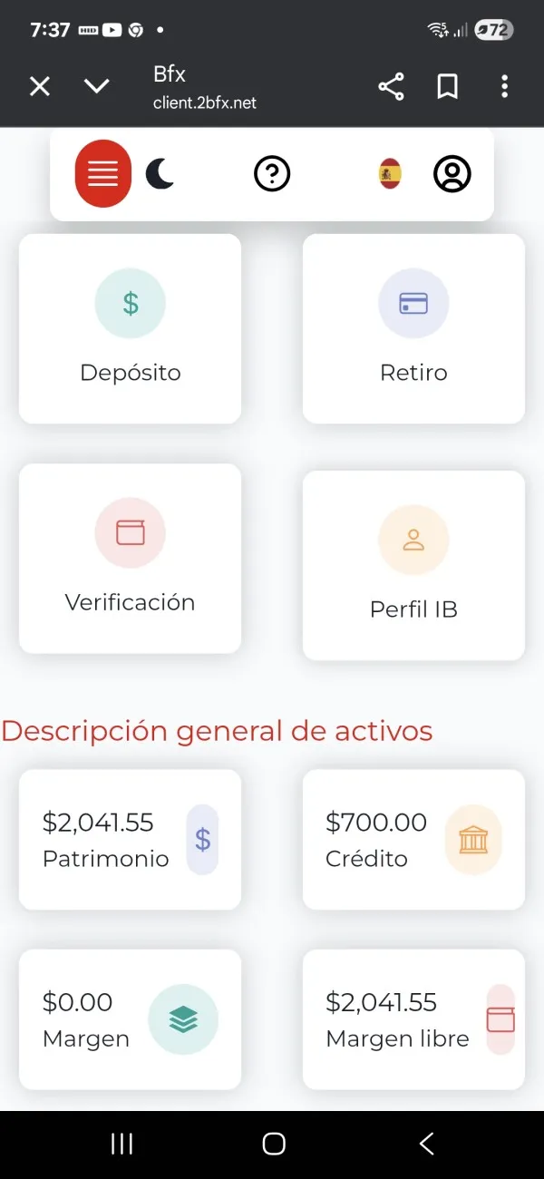 2BFX Trading estafa