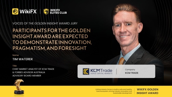 Voices of the Golden Insight Award Jury | Tim Waterer, Chief Market Analyst of KCM Trade