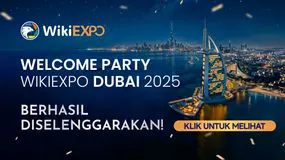 "Welcome Party" WikiEXPO Dubai Berakhir Sukses, Panggung Utama Siap Digelar !