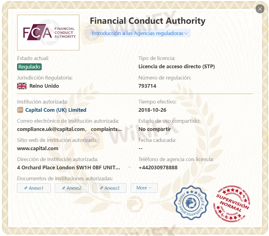 capital.com regulaciones