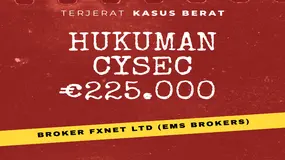 Kasus Keamanan Dana Klien & Kontrak CFD, Broker Forex FxNet LTD Dihukum CySEC November 2025