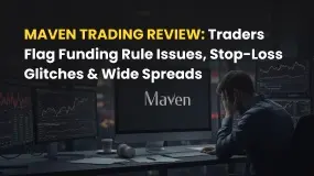 Maven Trading Review: Traders Flag Funding Rule Issues, Stop-Loss Glitches & Wide Spreads
