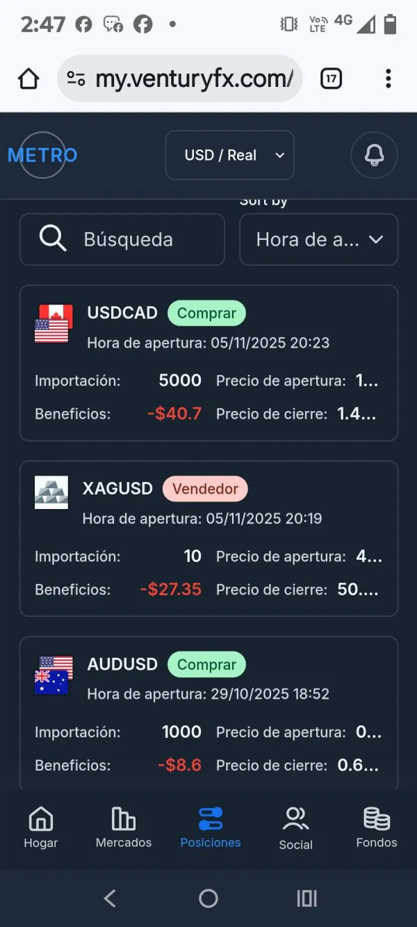 VenturyFX fraude