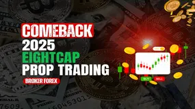Comeback Di Akhir 2025 ! Broker Forex Eightcap Luncurkan Kembali Unit Bisnis Proprietary Trading