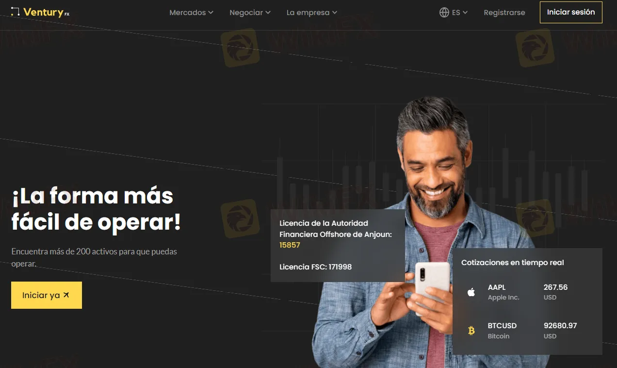 VenturyFX opiniones