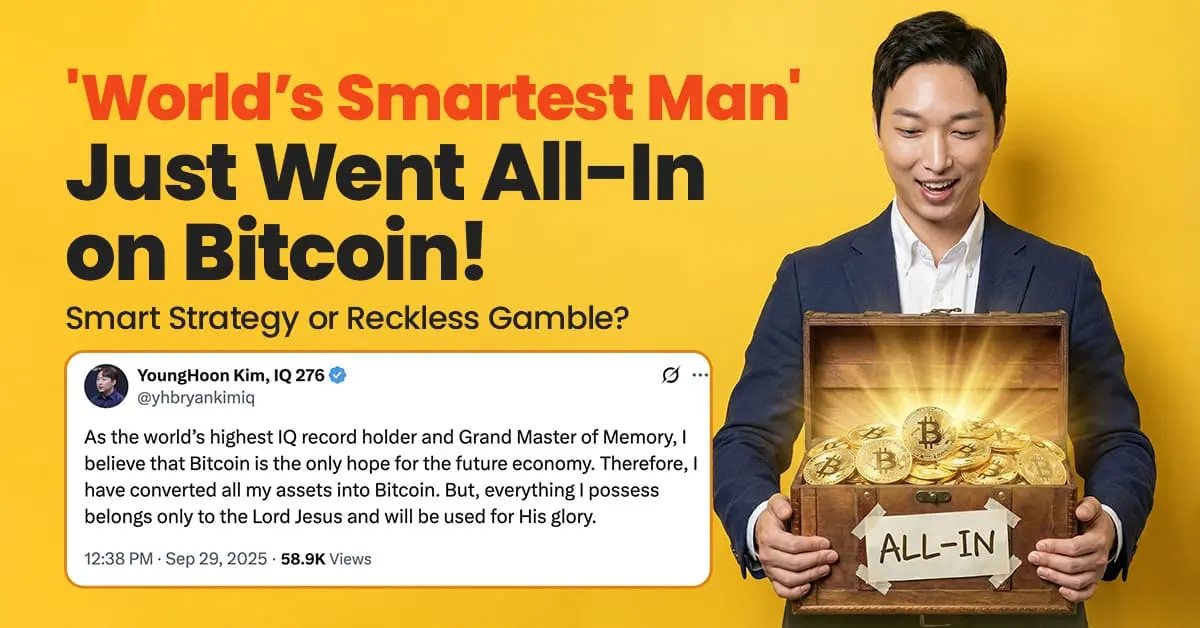 ‘World’s Smartest Man’ Just Went All-In on Bitcoin: Smart Move or Reckless Gamble?