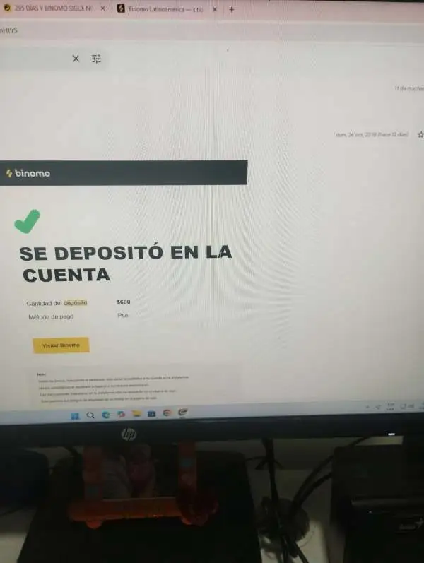 Binomo estafa