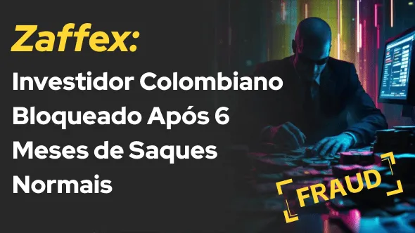 Zaffex: Investidor Colombiano Bloqueado Após 6 Meses de Saques Normais