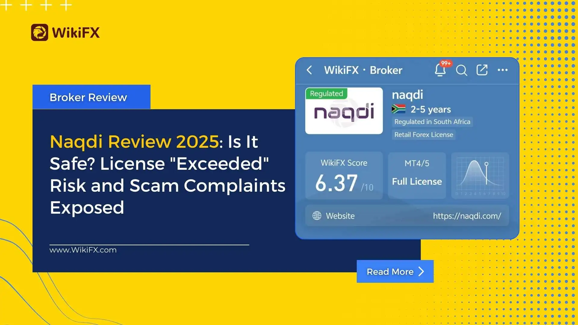 Naqdi Review 2025: Is It Safe? License "Exceeded" Risk and Scam Complaints Exposed