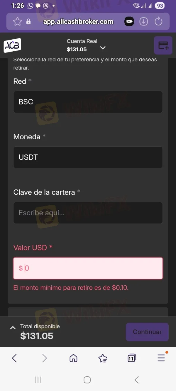 ALL CASH BROKER confiable ALL CASH BROKER confiable