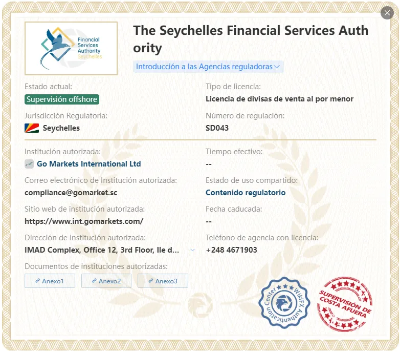 Radex Markets regulación Radex Markets regulación