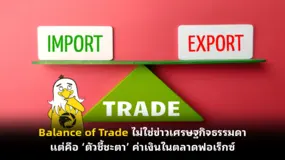 Balance of Trade ไม่ใช่ข่าวเศรษฐกิจธรรมดา แต่คือ ‘ตัวชี้ชะตา’ ค่าเงินในตลาดฟอเร็กซ์ 