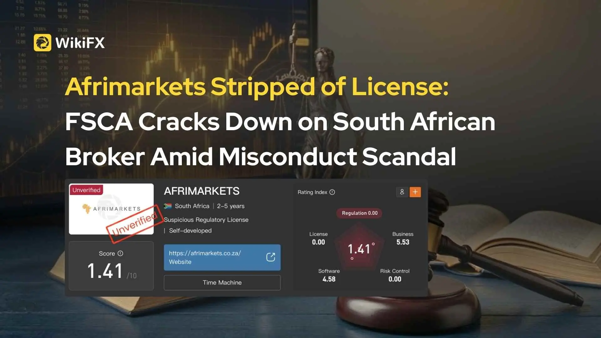 Afrimarkets Stripped of License: FSCA Cracks Down on South African Broker Amid Misconduct Scandal