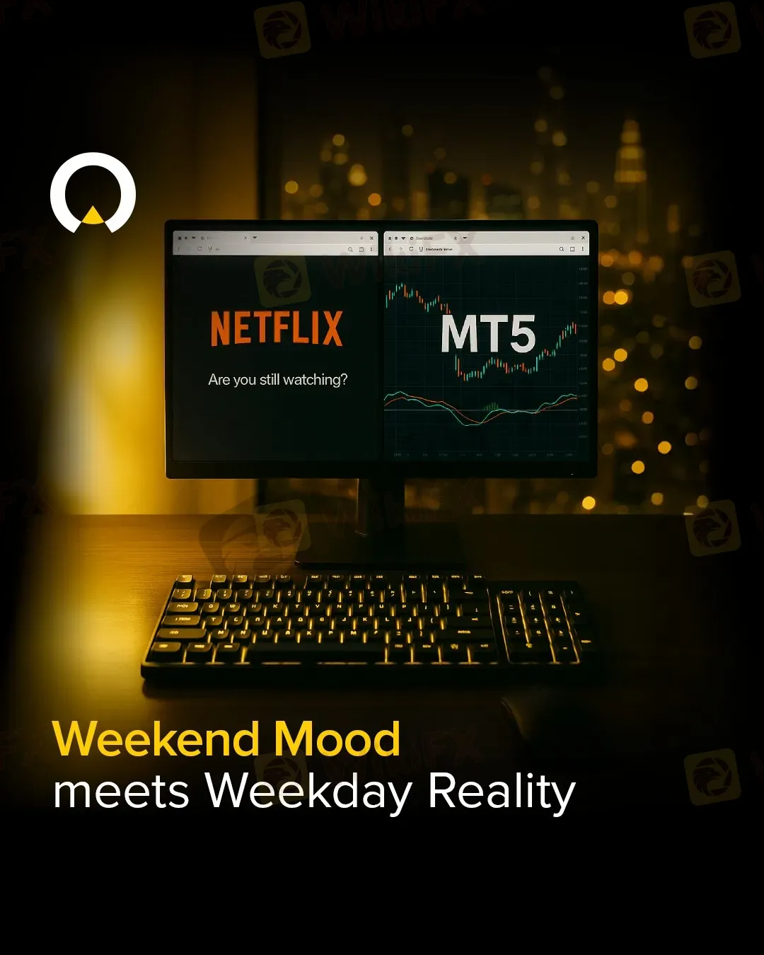 Balancing life and trading We see you.👀Whats your go-to trading ritual when the markets reopen.jpg