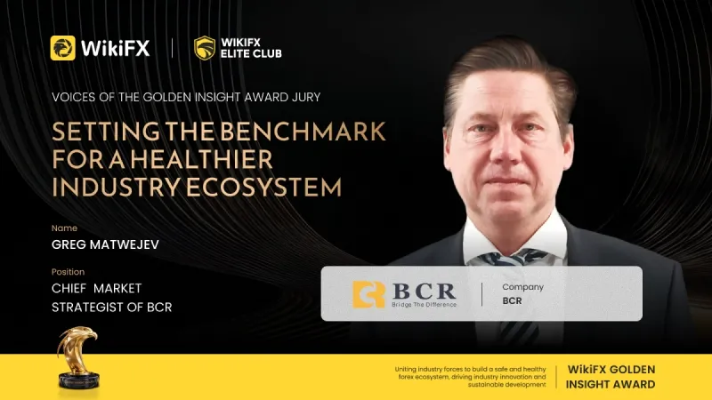 Voices of the Golden Insight Award Jury | Greg Matwejev, Chief Market Strategist of BCR