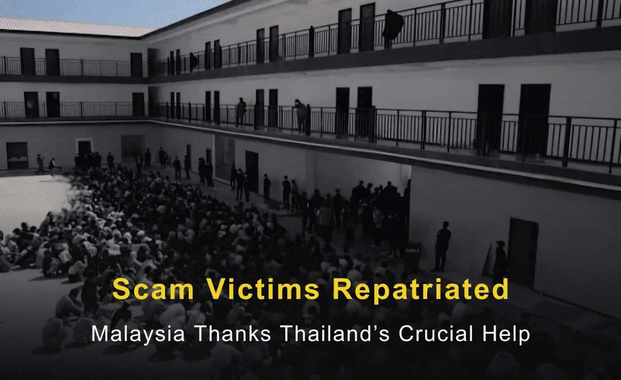 Scam Victims Repatriated: Malaysia Thanks Thailand’s Crucial Help
