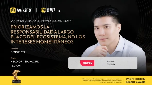 Voces del jurado del Premio Golden Insight | Dennis Yeh, Jefe de la Región Asia Pacífico en Taurex