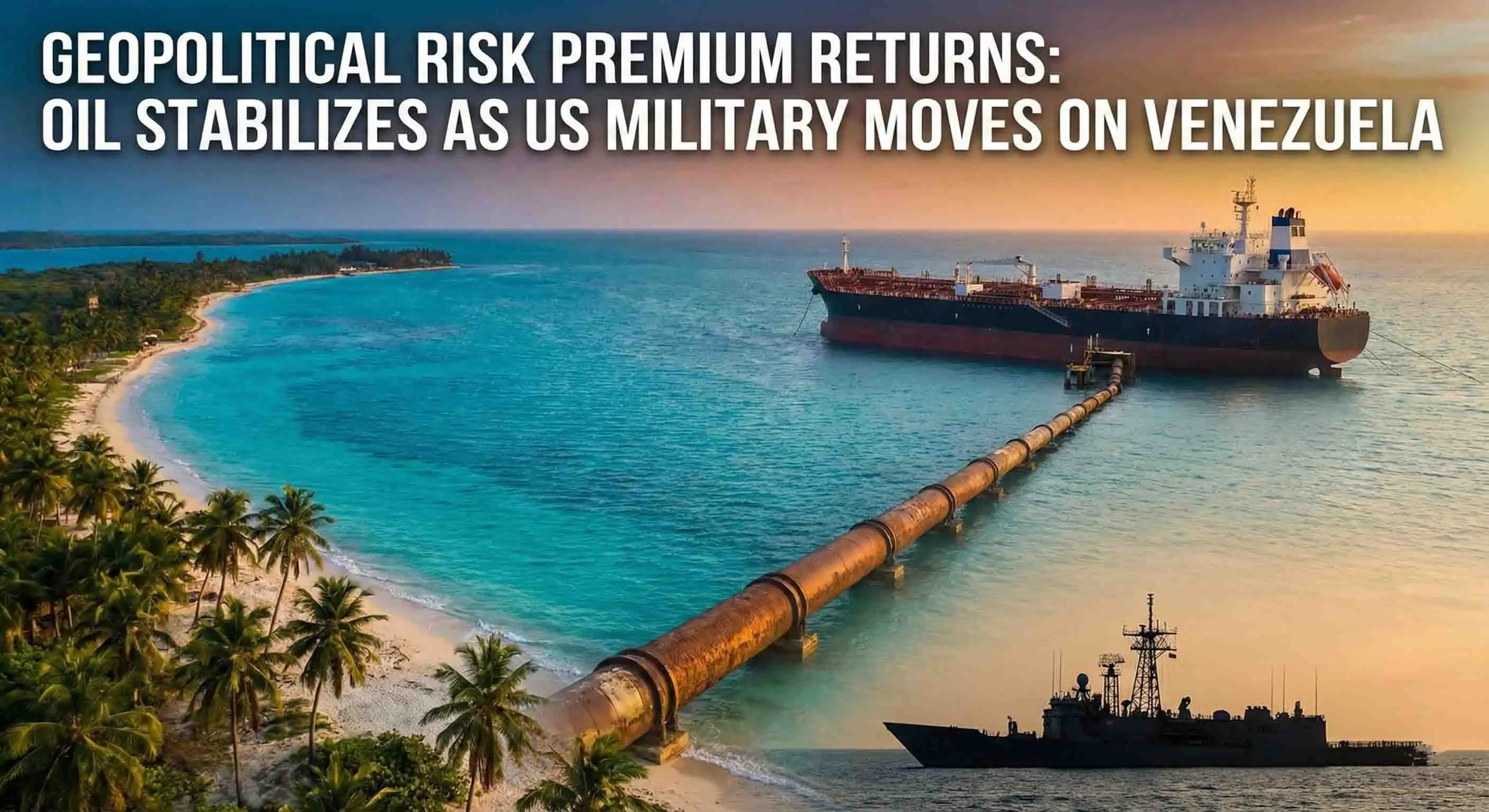 Geopolitical Risk Premium Returns: Oil Stabilizes as US Military Moves on Venezuela