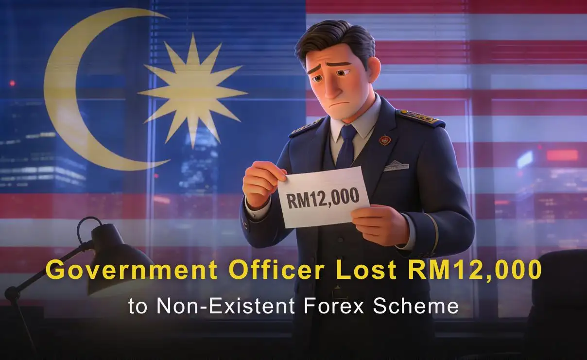 Government Officer Lost RM12,000 to Non-Existent Forex Scheme