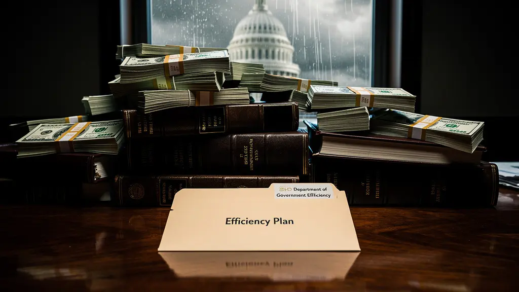 US Fiscal Monitor: Efficiency Office Cuts Jobs, But Spending Hits New Highs