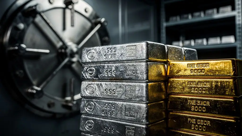 Precious Metals Mania: Silver Squeeze Intensifies as Gold Breaches $4,500
