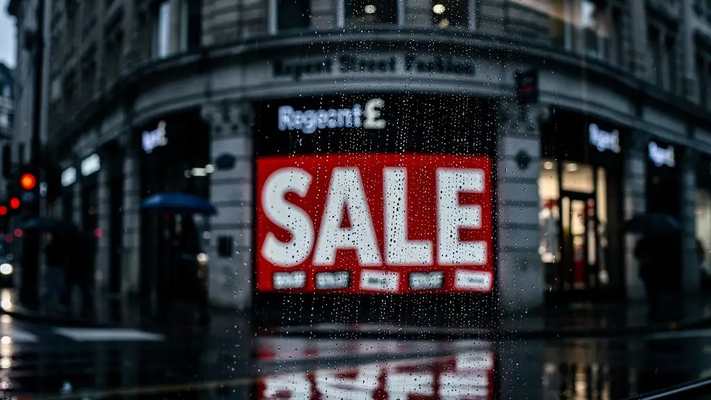 Sterling Vulnerable as Tax Hikes Crush UK's 'Golden Quarter' Retail Sales