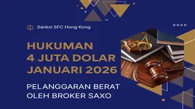 SALAH Menawarkan Produk ! Broker Forex Saxo Dihukum 4 JUTA DOLAR Oleh SFC Hongkong Per Januari 2026