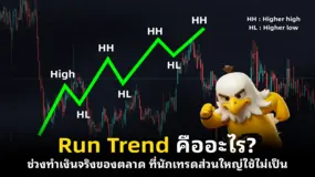 Run Trend คืออะไร? ช่วงทำเงินจริงของตลาด ที่นักเทรดส่วนใหญ่ใช้ไม่เป็น