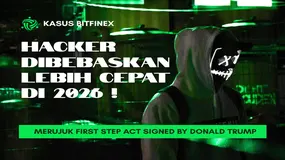 Hacker Kasus Broker Bitfinex Dibebaskan Lebih Cepat ?! Klaim First Step Act Dari Donald Trump