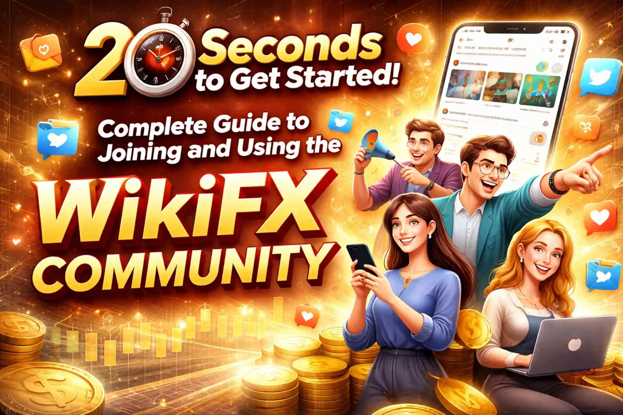 20 Seconds to Get Started! Complete Guide to Joining and Using the WikiFX Community