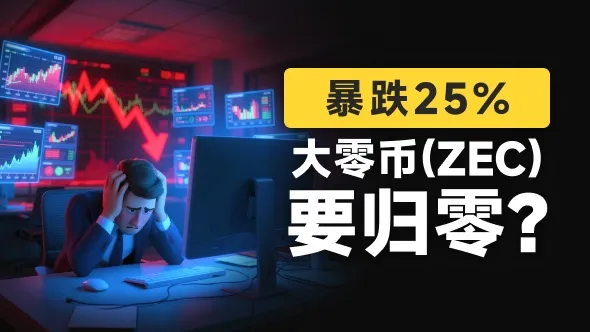 币圈地震|Zcash项目团队集体“跑路”,ZEC崩跌25%,曾经的隐私王者要凉了?