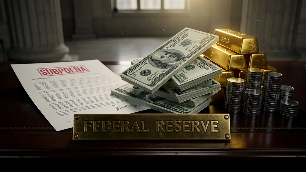 Dollar Dives and Metals Surge: Powell Investigation Sparks Institutional Crisis