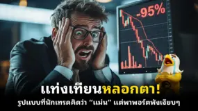 แท่งเทียนหลอกตา! รูปแบบที่นักเทรดคิดว่า “แม่น” แต่พาพอร์ตพังเงียบ ๆ