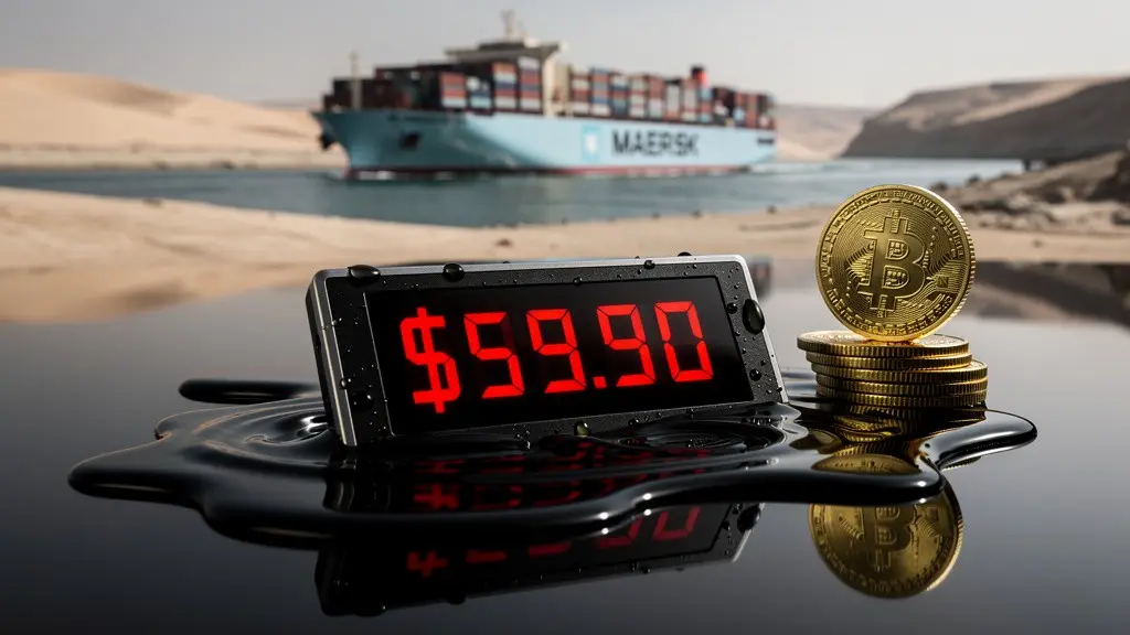 Crude Oil Crashes Below $60, Gold Retreats as War Premiums Evaporate