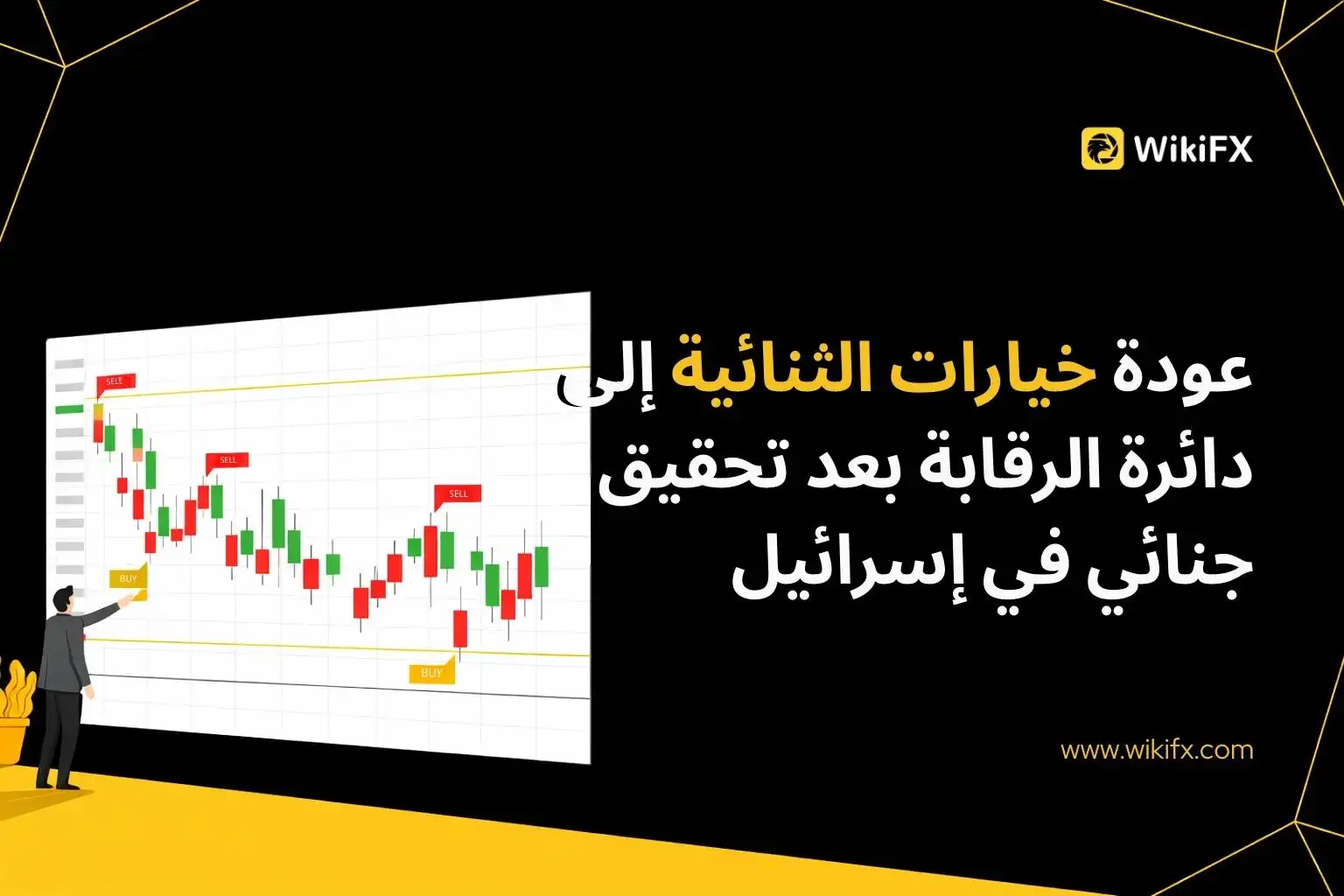 عودة خيارات الثنائية إلى دائرة الرقابة بعد تحقيق جنائي في إسرائيل