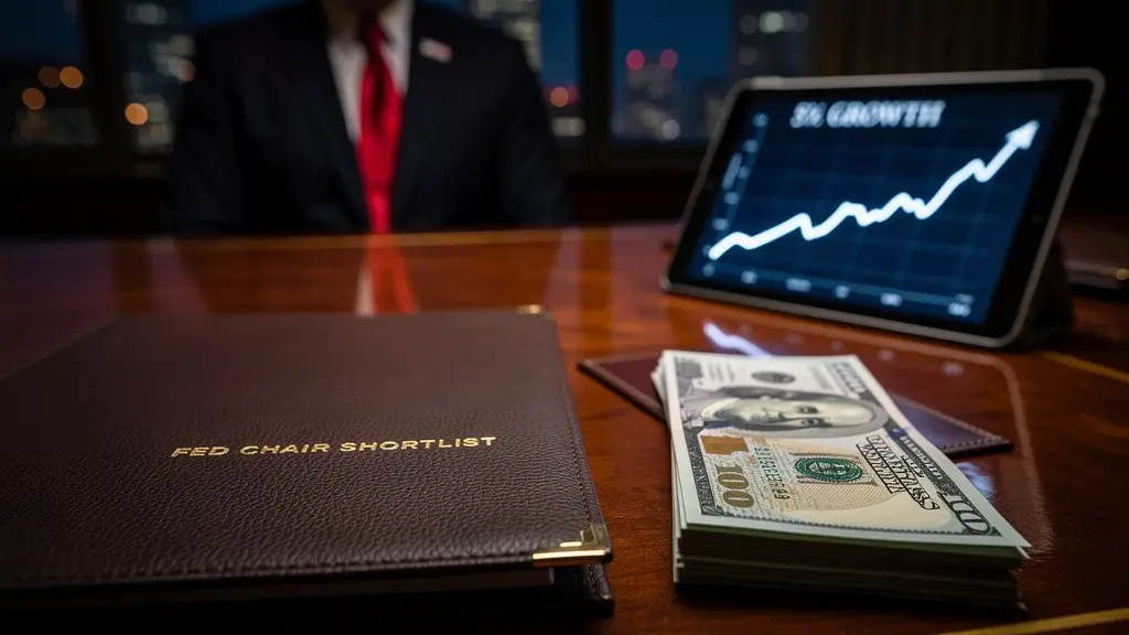 Davos vs. Data: Bessent Promises 5% Growth as Trump Narrows Fed Chair List