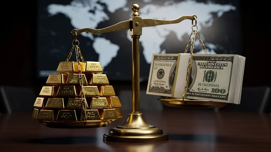 De-Dollarization Reality: Gold Overtakes Treasuries in Central Bank Reserves